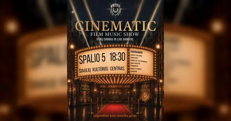 NAUJA DATA. Tarptautinis vyrų choras „Unia“ | CINEMATIC FILM MUSIC