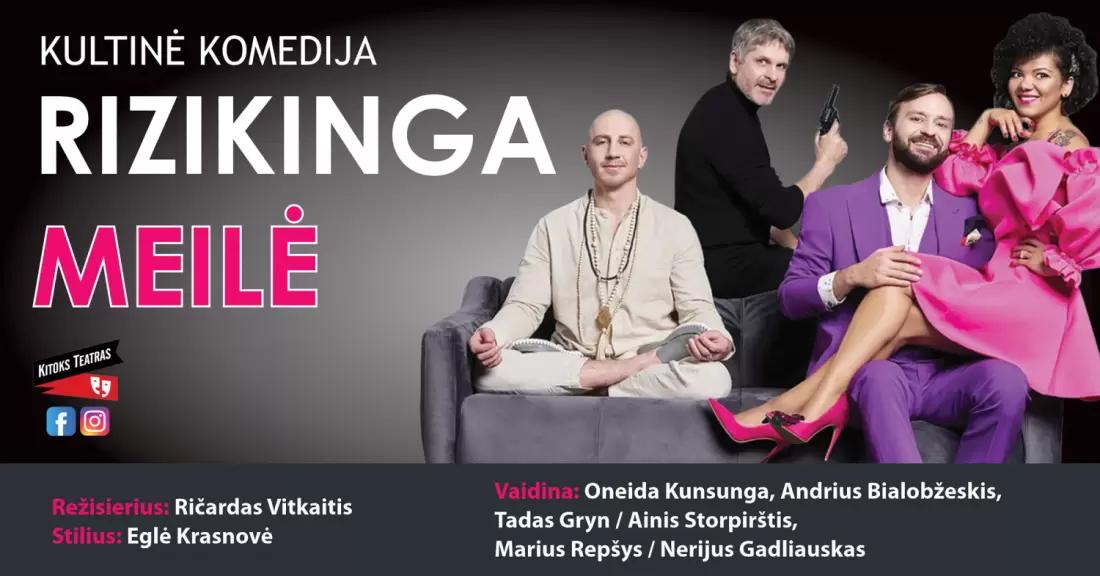 (PERKELTAS) Komedija "Rizikinga meilė" | Kazlų Rūda