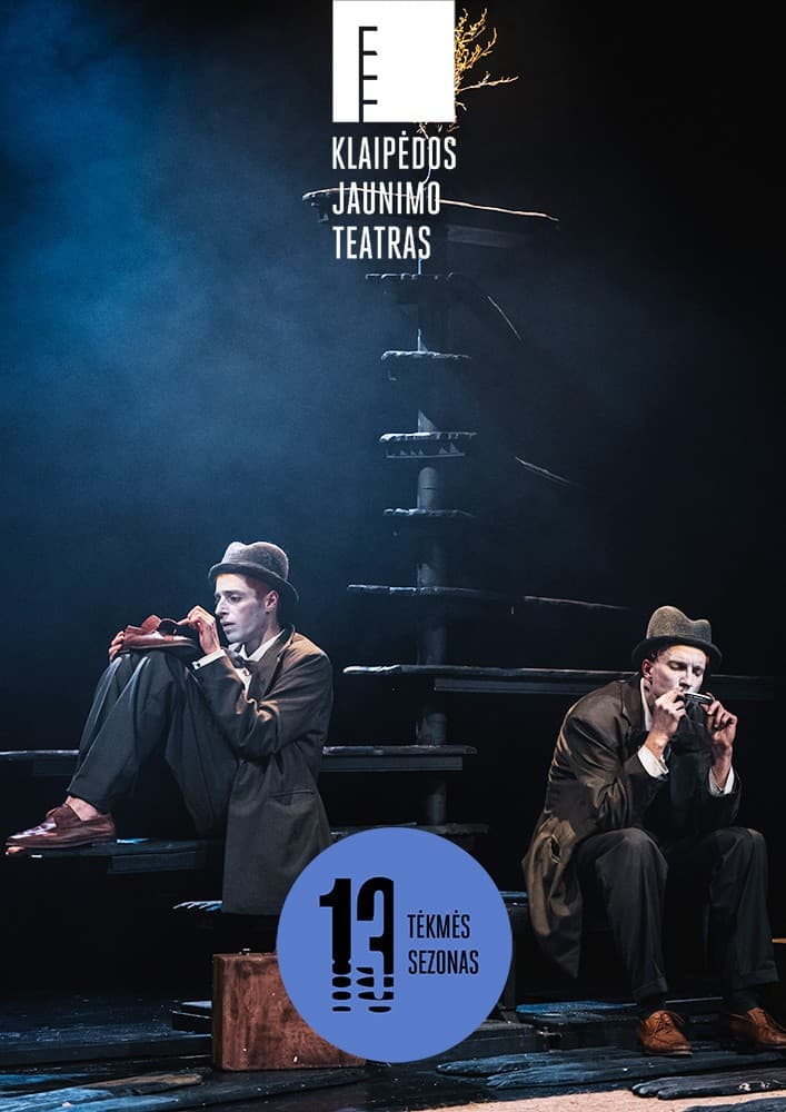 Klaipėdos jaunimo teatras | spektaklis Belaukiant Godo (rež. P. Pinigis)