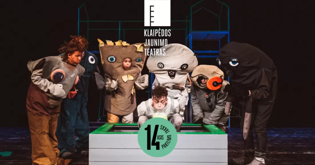 Klaipėdos jaunimo teatras | spektaklis vaikams Vieno kiemo istorija