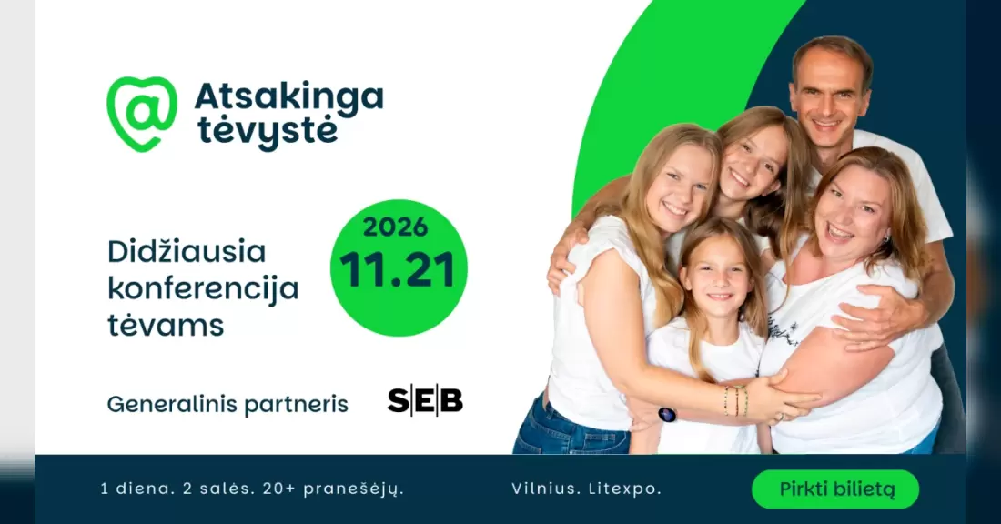 Atsakinga tėvystė 2026