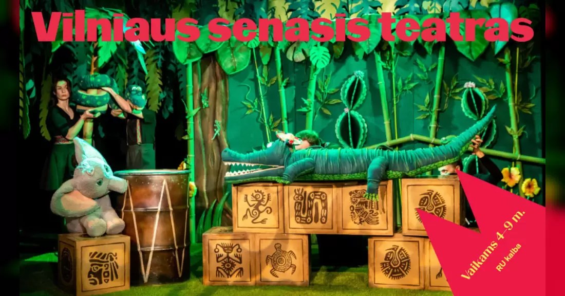 Pagal Rudyardo Kiplingo kūrybą „SMALSUSIS DRAMBLIUKAS“ (Rež. J. Rusakova)