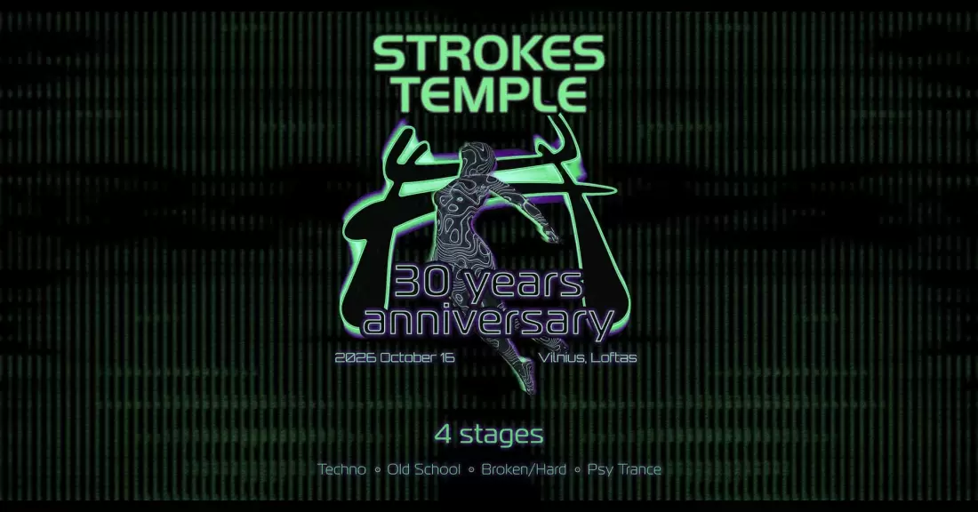 STROKES TEMPLE 30 GIMTADIENIS