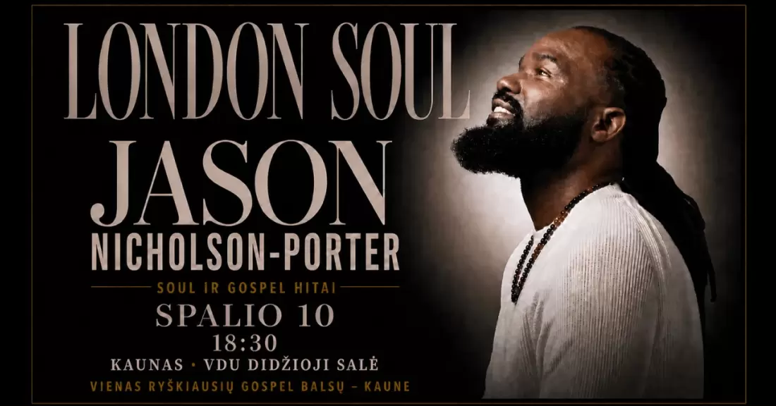 LONDON SOUL | Soul ir Gospel hitai | Jason Nicholson-Porter (UK)