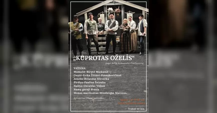 Spektaklis "Kuprotas oželis"