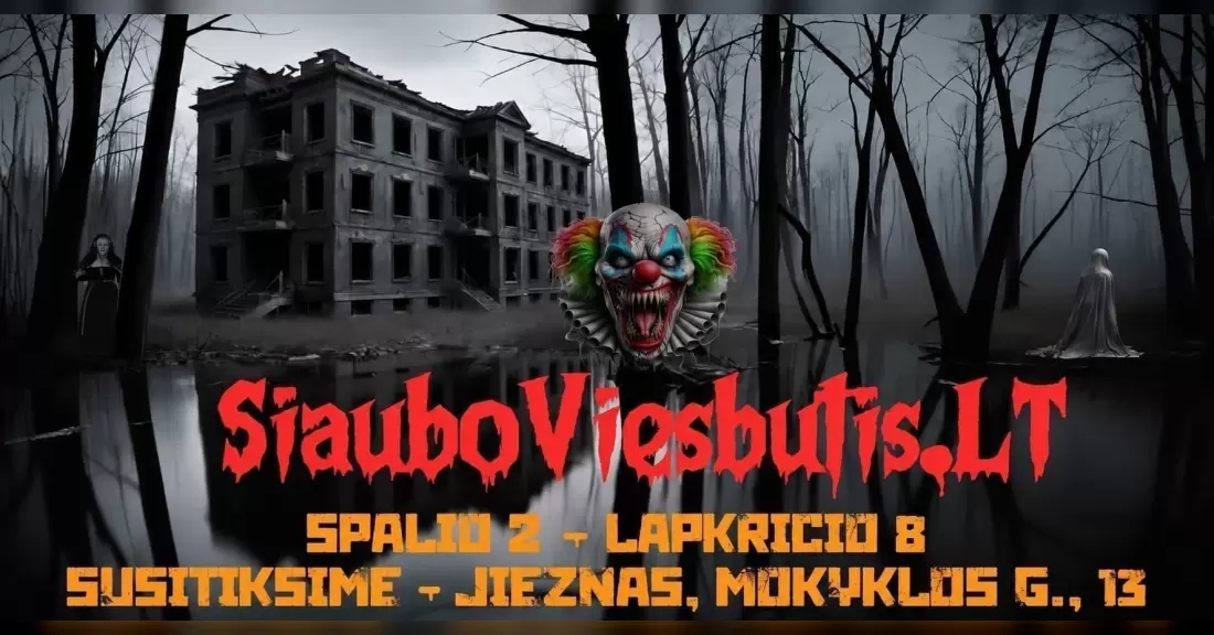 SiauboViesbutis Helovino nuotykių erdvė