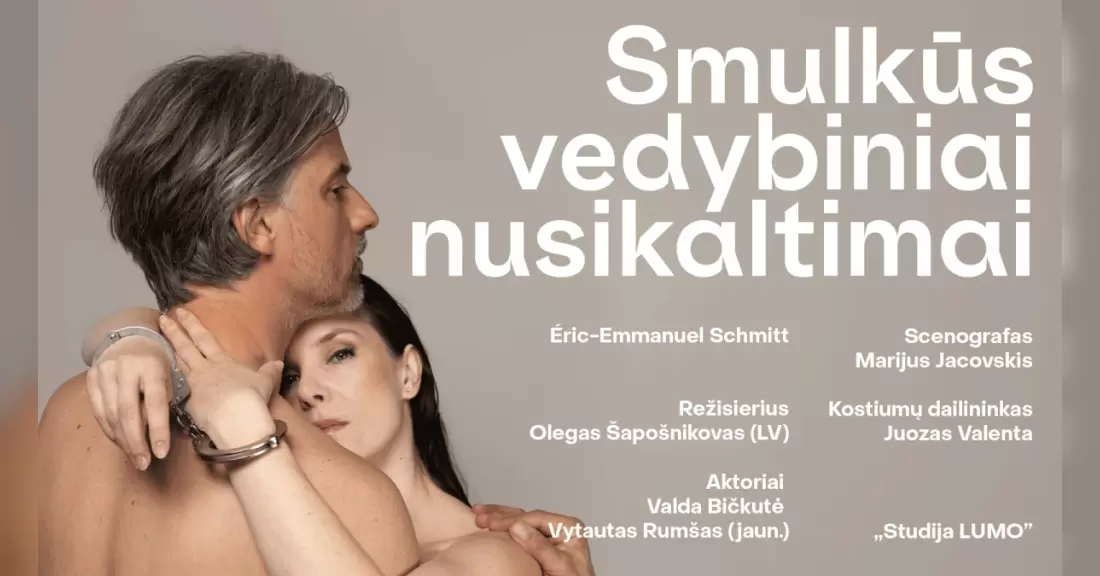 PREMJERA Smulkūs Vedybiniai Nusikaltimai | Panevėžys