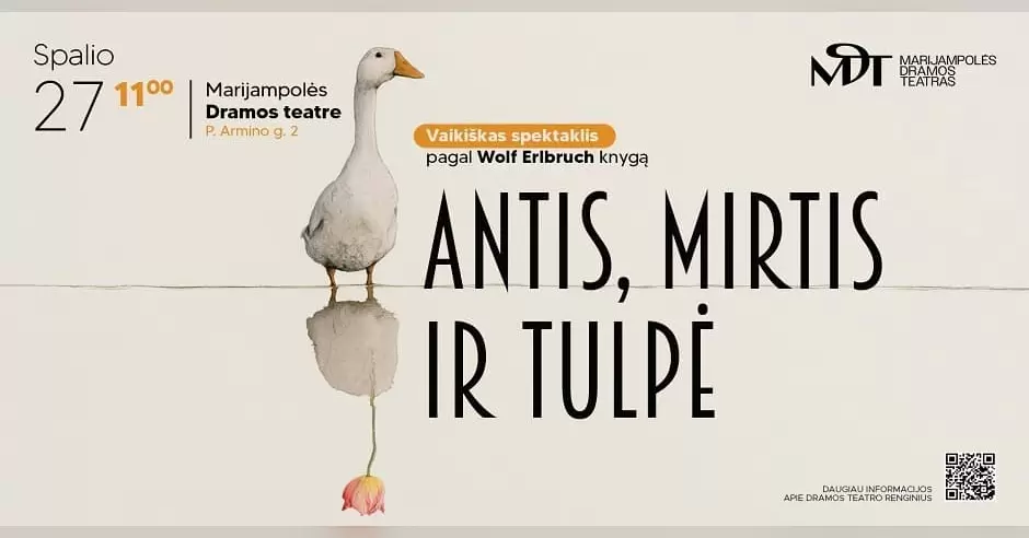2026-10-27 | „ANTIS, MIRTIS IR TULPĖ“ │Dramos teatras