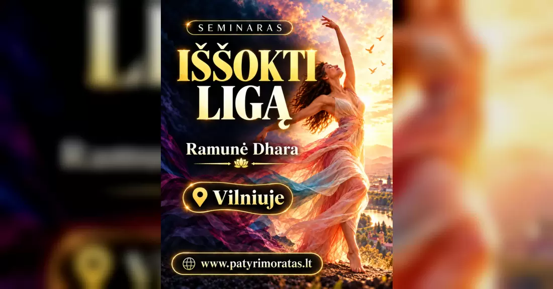 Iššokti savo ligą – šokio–judesio terapijos užsiėmimas, spalio 8 d. (galima prisijungti)