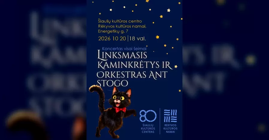 Koncertas visai šeimai „Linksmasis kaminkrėtys ir orkestras ant stogo“