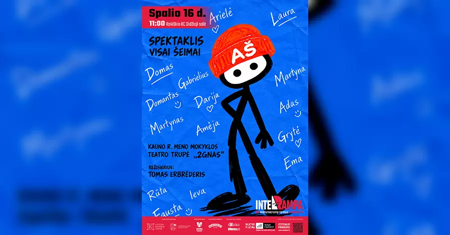 Spektaklis-žaidimas AŠ | INTERRAMPA