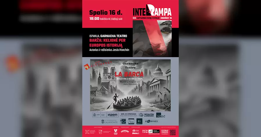 Spektaklis BARŽA: KELIONĖ PER EUROPOS ISTORIJĄ | INTERRAMPA