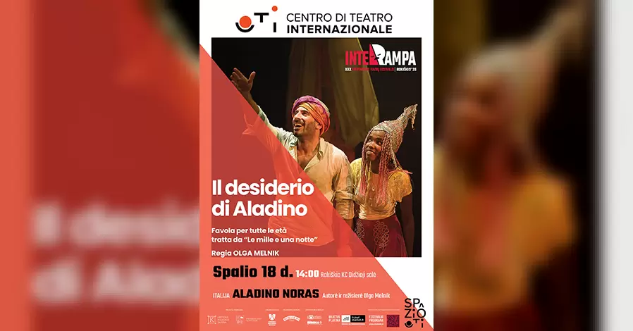 Spektaklis ALADINO NORAS | INTERRAMPA