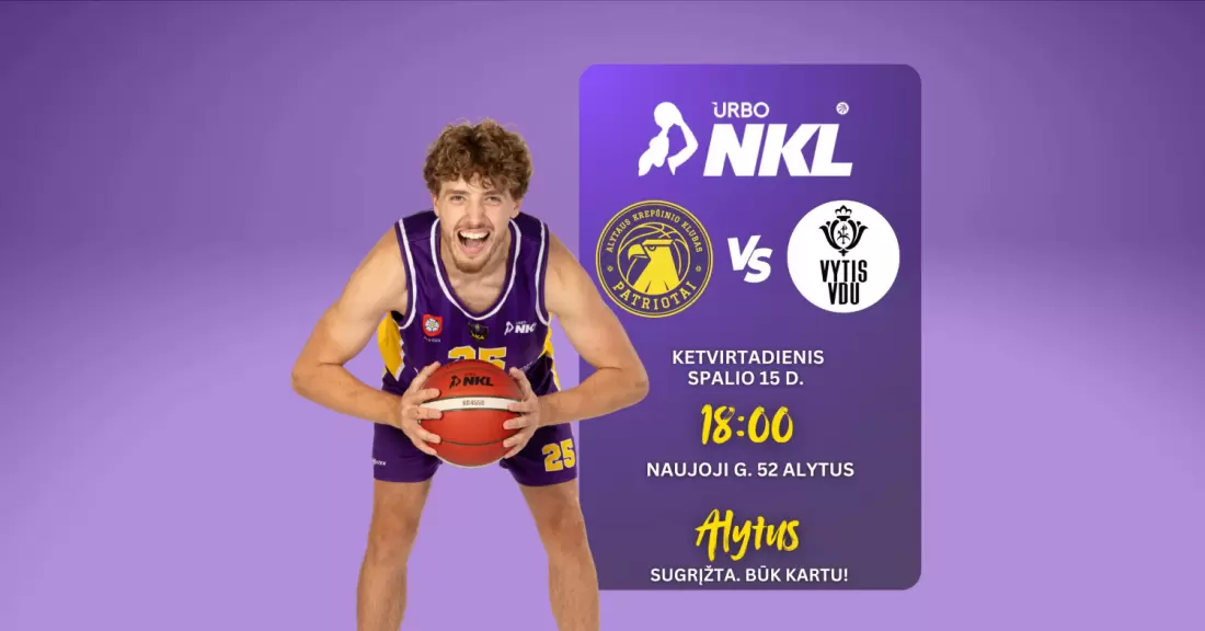URBO-NKL: Alytaus "Patriotai" - Šakių "Vytis-VDU"