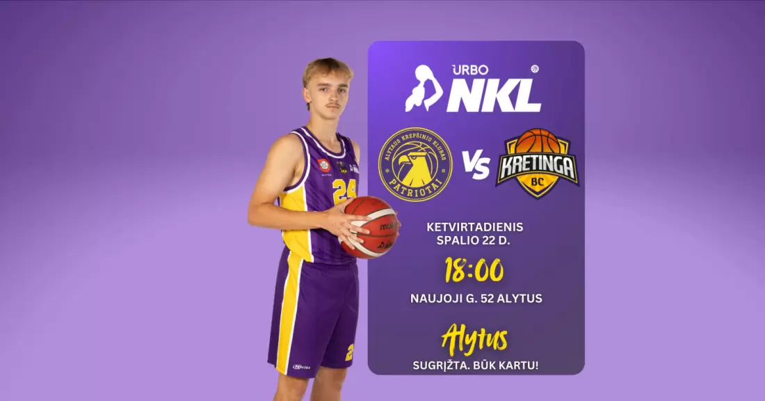 URBO-NKL: Alytaus "Patriotai" - Kretingos "Kretinga-FlexBlow"