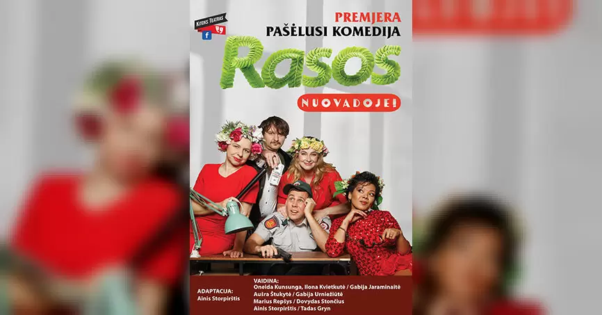 Pašėlusi komedija. Rasos nuovadoje