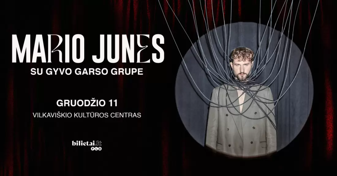 MARIO JUNES su gyvo garso grupe | Vilkaviškis