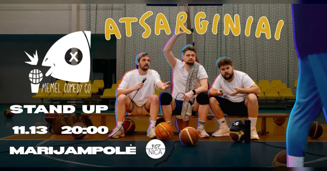 ATSARGINIAI | Memel Comedy Co | Stand Up Turas | Marijampolė 11.13