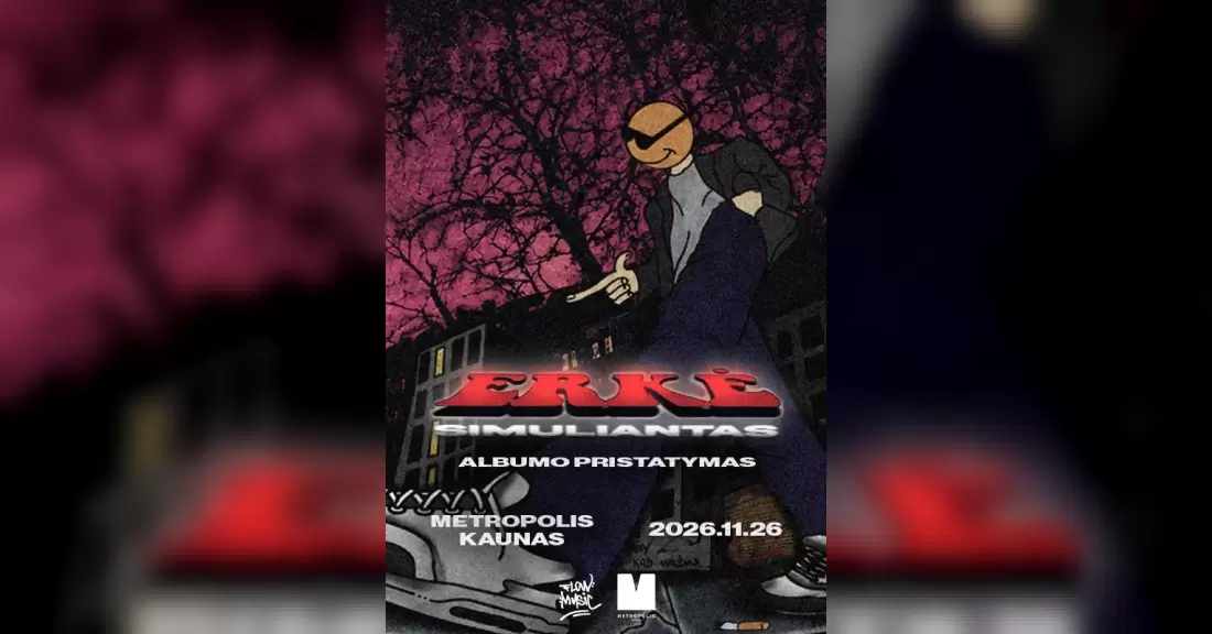 ERKĖ SIMULIANTAS / ALBUMO PRISTATYMAS KAUNAS