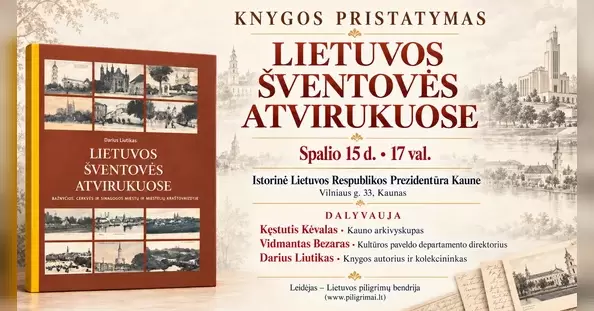 Knygos Lietuvos šventovės atvirukuose pristarymas