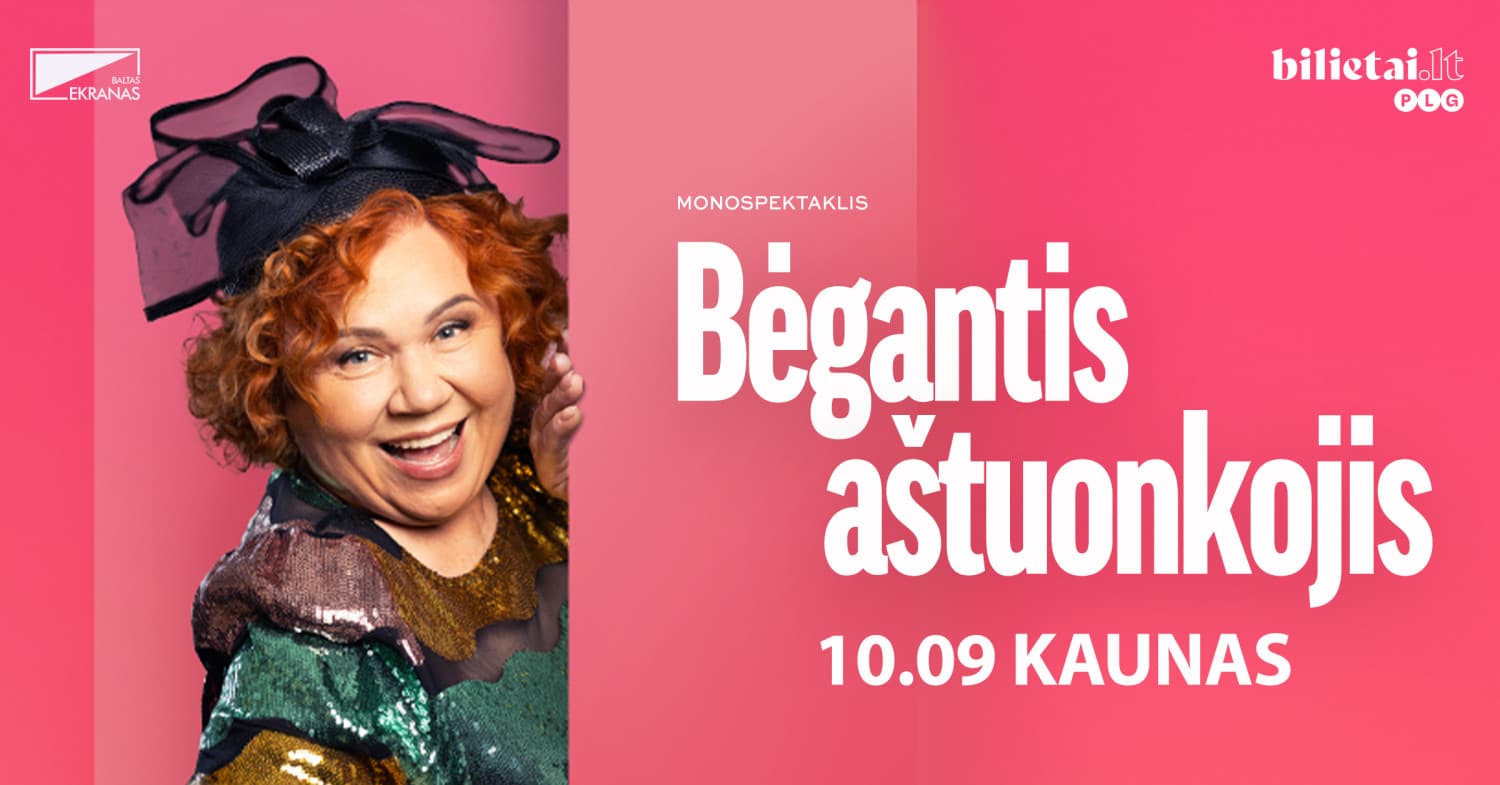 PREMJERA! Monospektaklis "BĖGANTIS AŠTUONKOJIS" | Kaunas