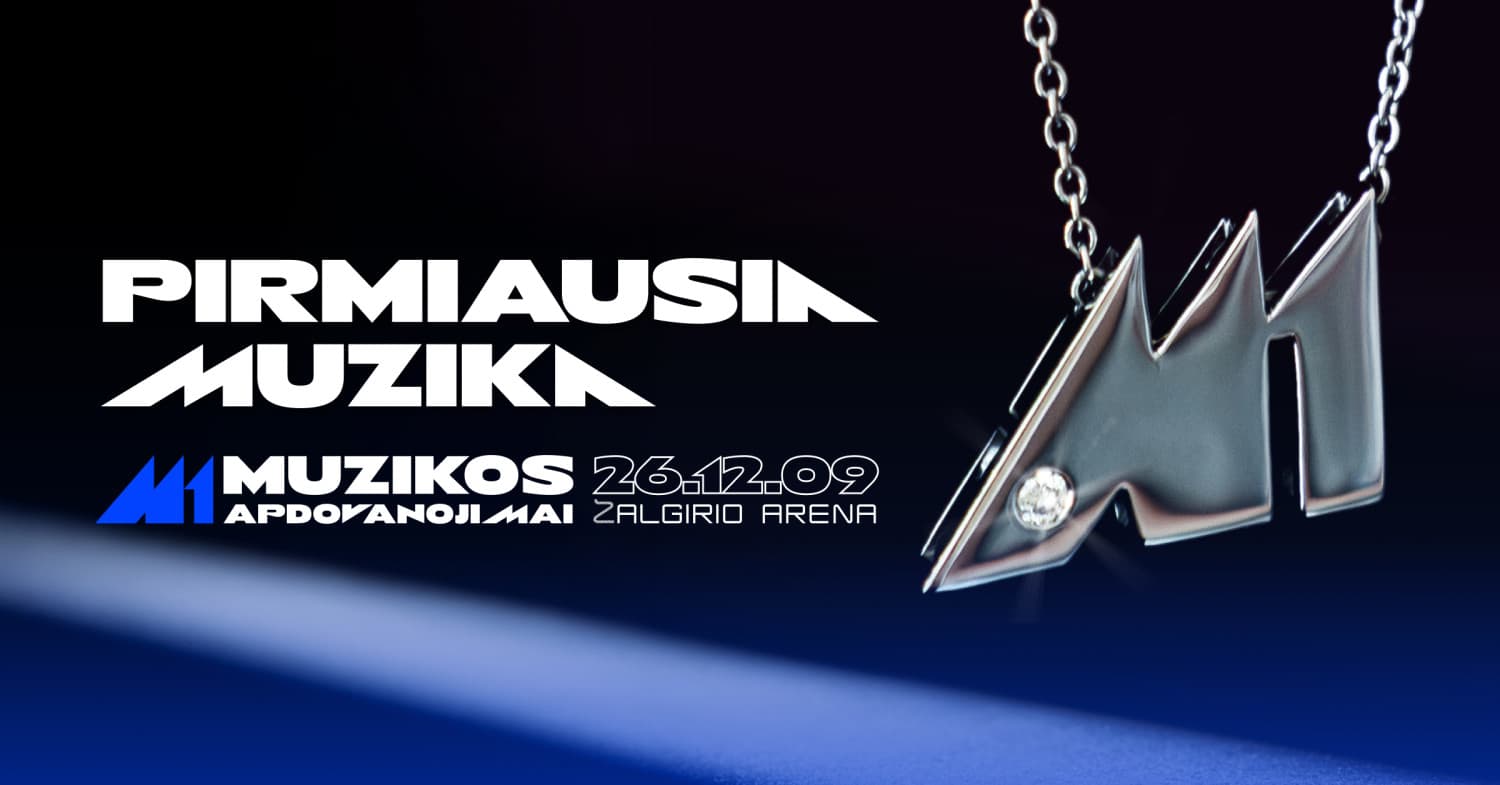 M1 muzikos apdovanojimai 2026