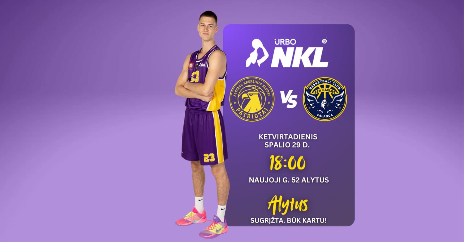 URBO-NKL: Alytaus ''Patriotai'' - Palangos ''Palanga''