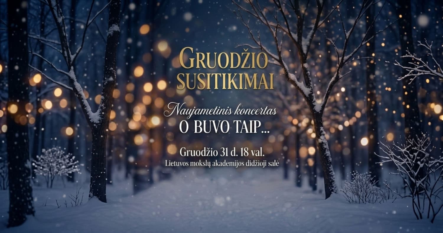 Naujametinis koncertas "O buvo taip..."