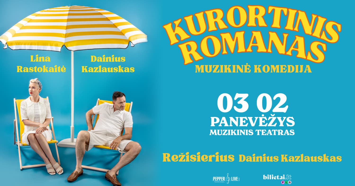 Spektaklis ''Kurortinis romanas'' | Panevėžys (Perkeltas iš 2026.10.02)