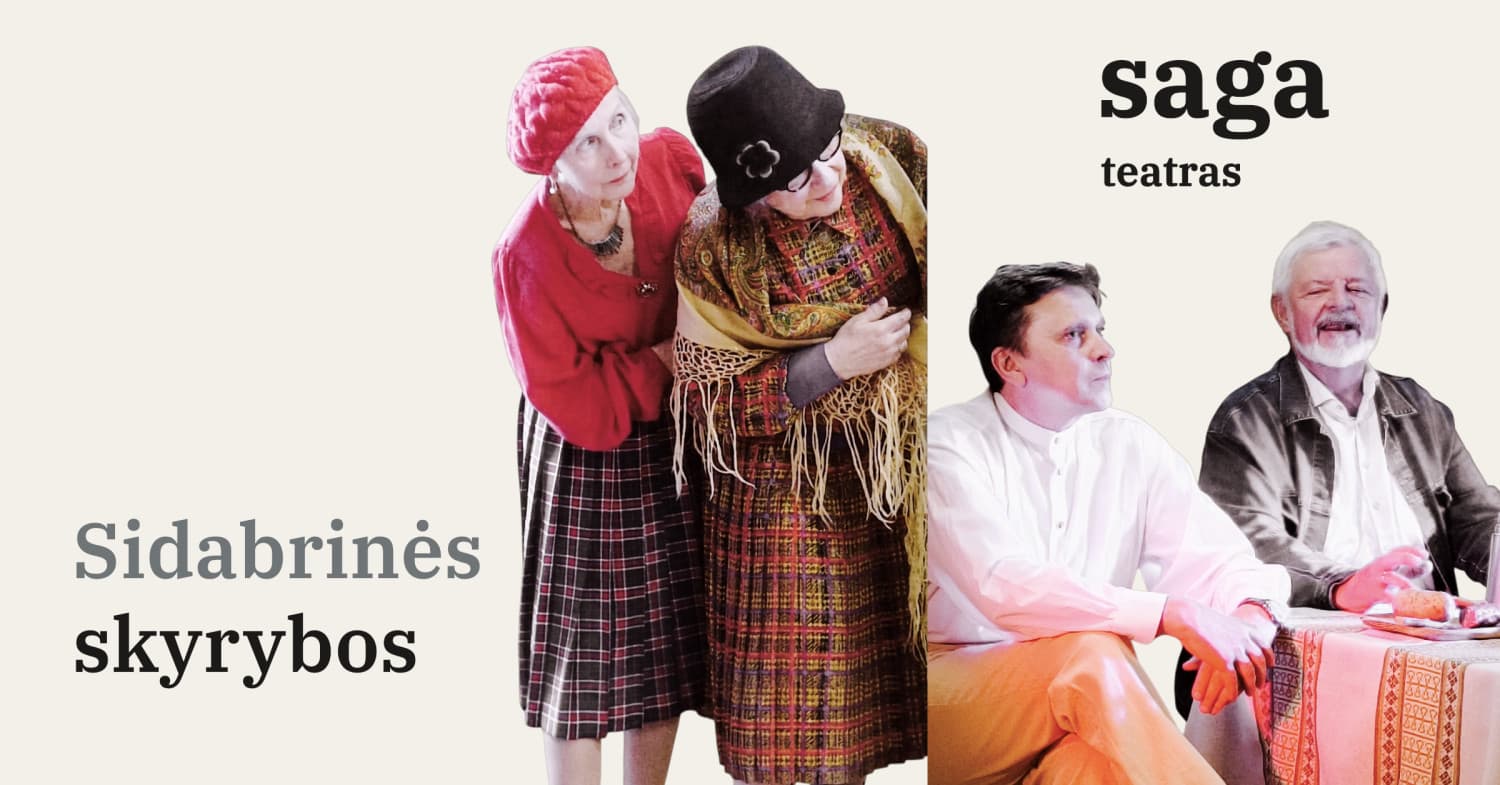 Teatras "Saga". Sidabrinės skyrybos