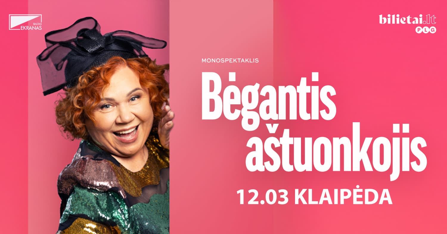 PREMJERA! Monospektaklis "BĖGANTIS AŠTUONKOJIS" | Klaipėda