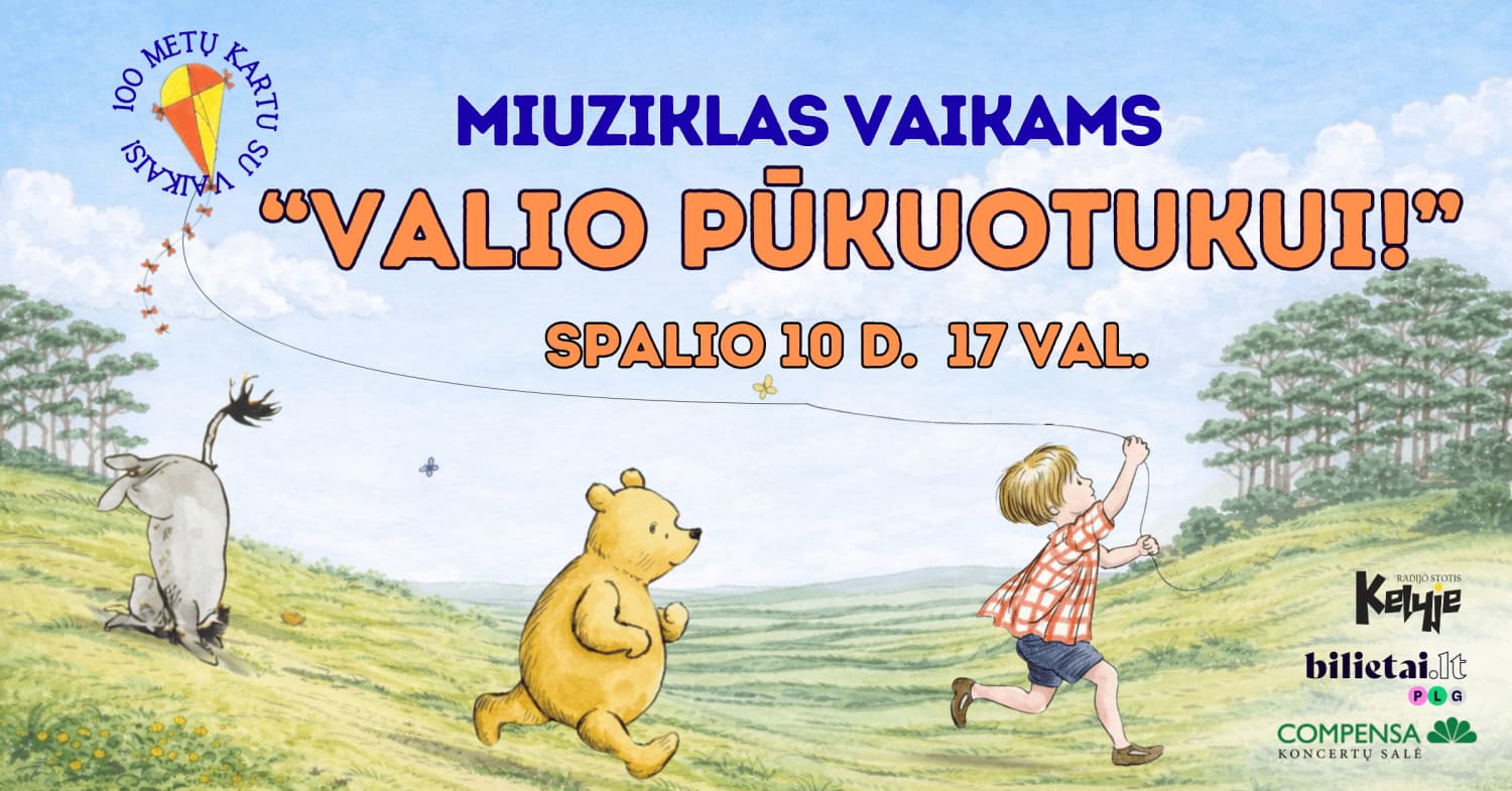 Miuziklas vaikams "Valio Pūkuotukui!"