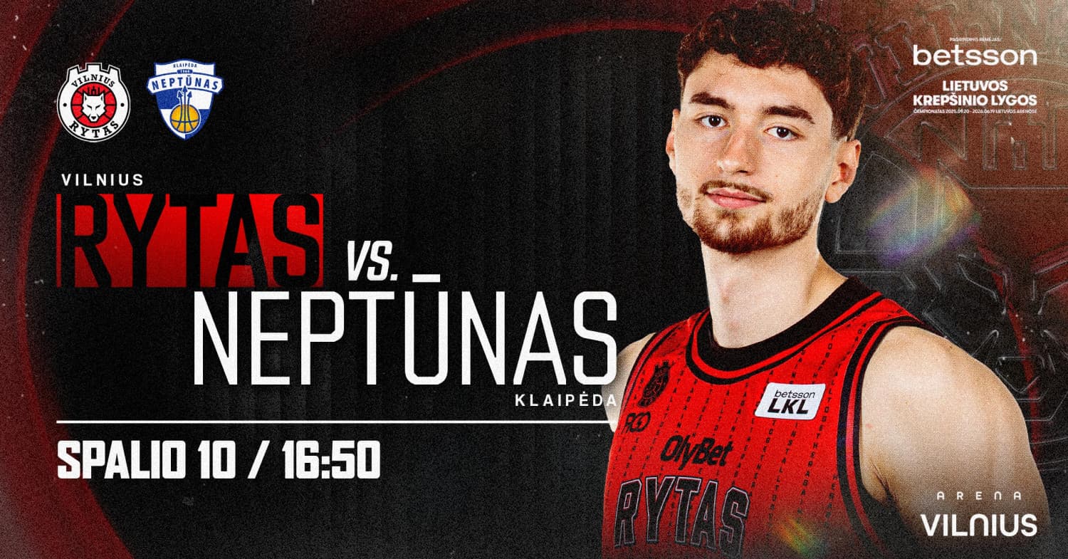 LKL: Vilniaus "Rytas" - Klaipėdos "Neptūnas"