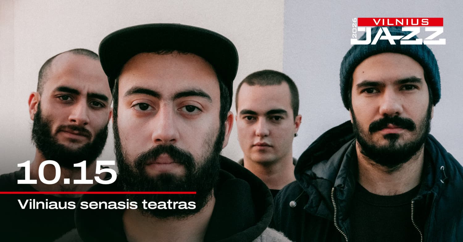 Vilnius Jazz 2026: Claude Tchamitchian (FR), Garfo (PT), T.Kutavičius-K.Jušinskas-K.Gikas-A.Gotesman (LT)