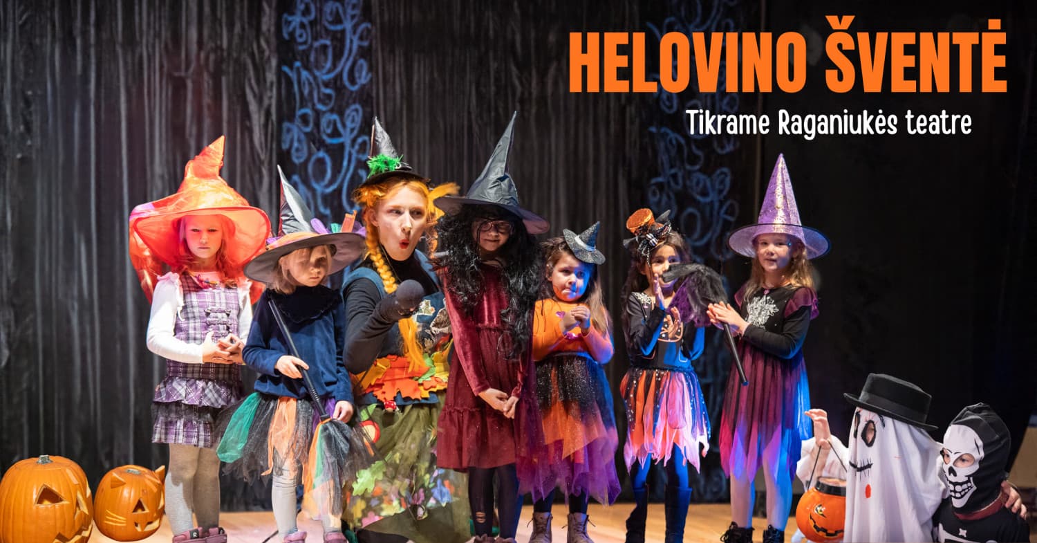 Spektaklis vaikams + Helovino šventė
