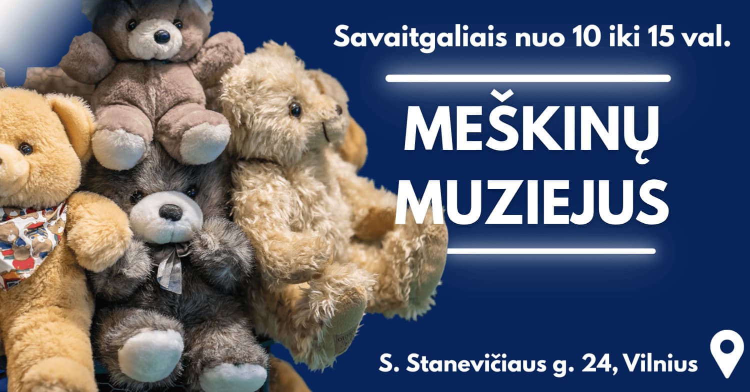 Meškinų muziejuje "PLUSHY B 55"