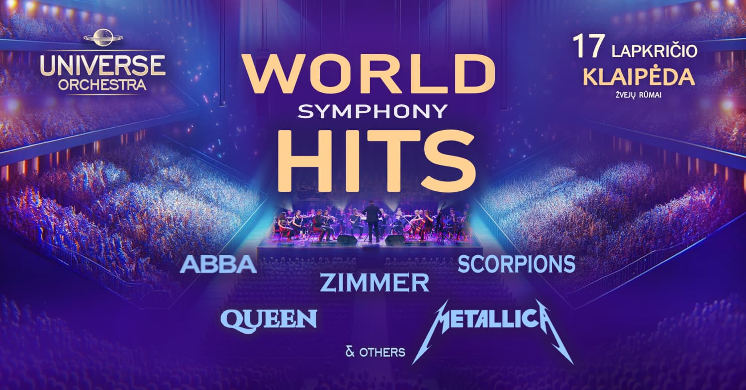 World Hits Symphony | Universe Orchestra | Klaipėda