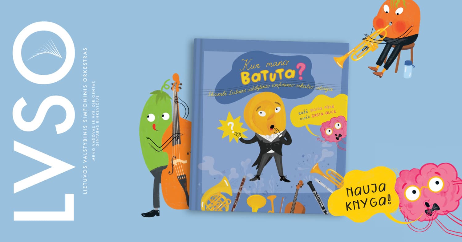 LVSO vaikams | Knyga "Kur mano batuta?"
