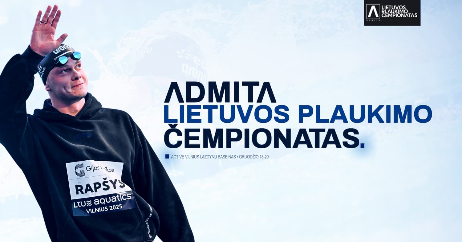 "ADMITA" Lietuvos plaukimo čempionatas | 2 diena