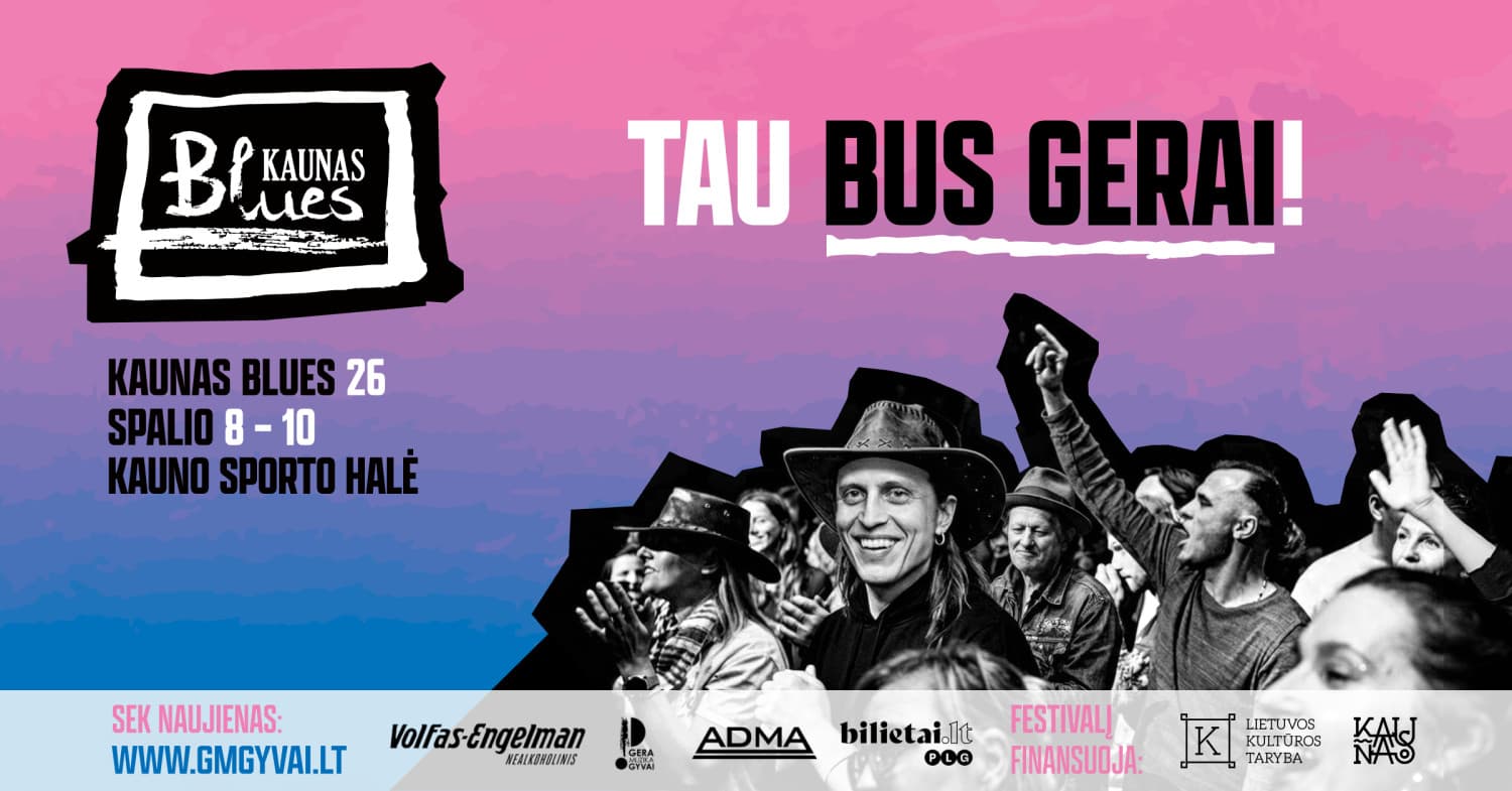 Abonementas (3 renginiai). KAUNAS BLUES festivalis