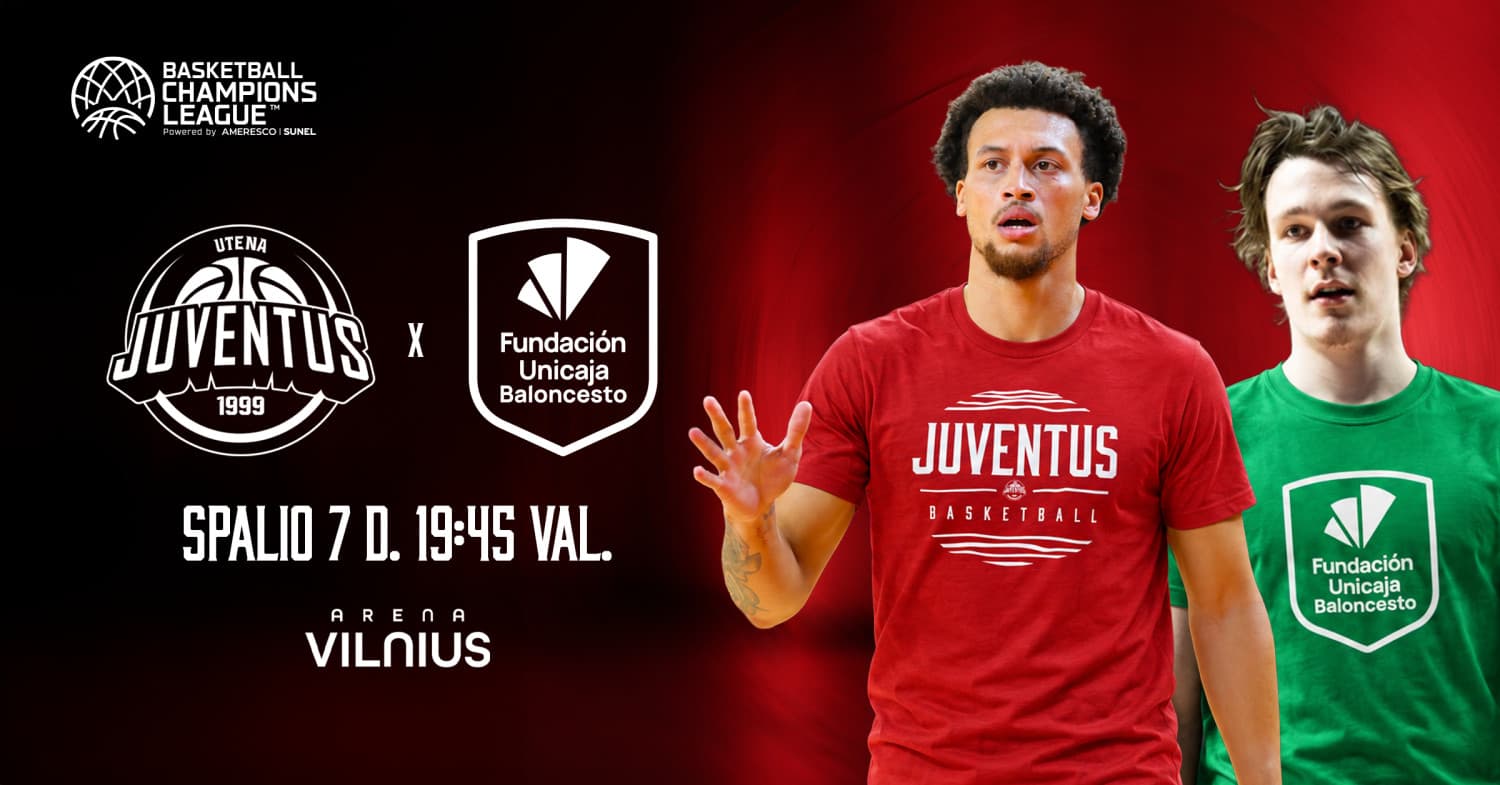 FIBA Čempionų lyga: Utenos "Juventus" - Malagos "Unicaja"