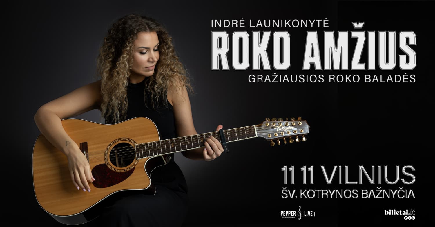 Roko amžius: gražiausios baladės | Vilnius