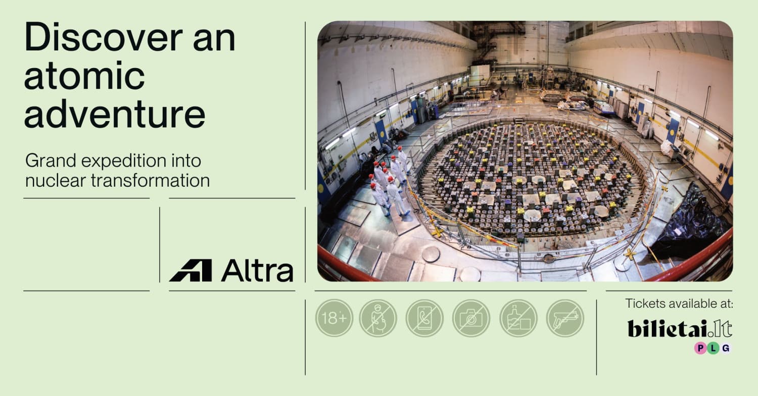 Weekend Expedition to the Ignalina Nuclear Power Plant (Adults Only 18 plius)