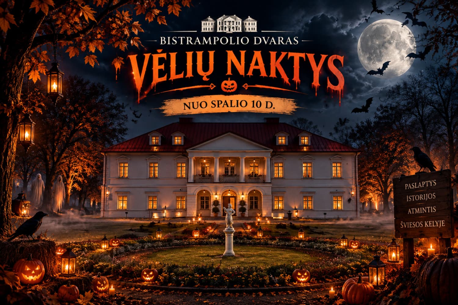 ŠVIESŲ FESTIVALIS "BISTRAMPOLIO VĖLIŲ NAKTYS"