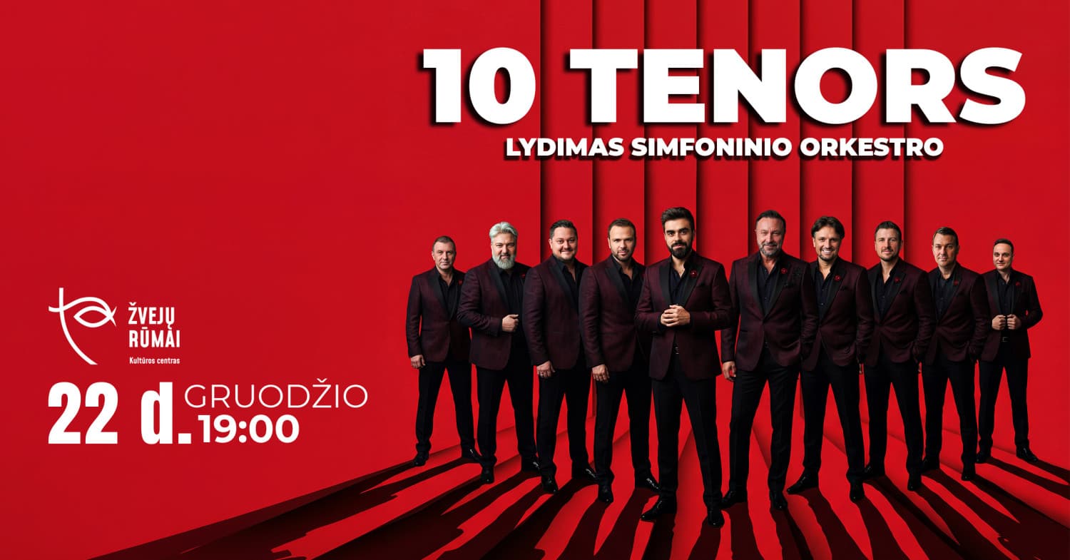 10 Tenors / New Program | Klaipėda
