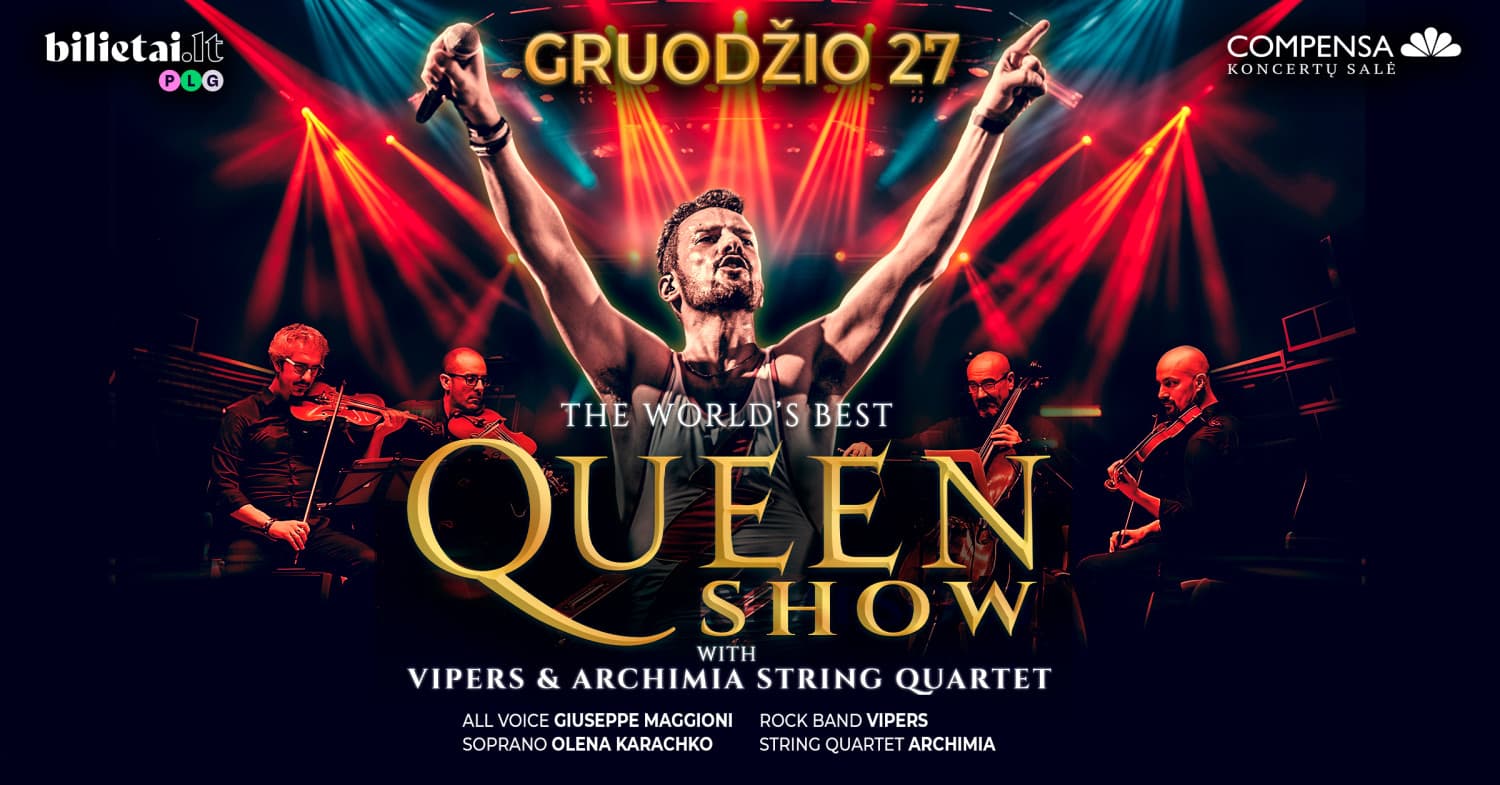 QUEEN Show - Vipers & Archimia String Quartet + Special Guest