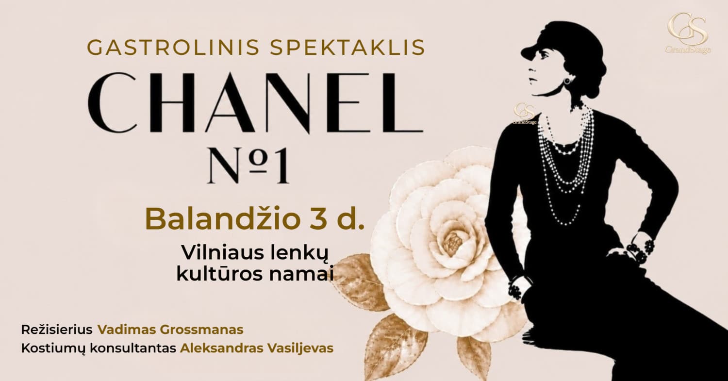 "Chanel Nr. 1" / Gastrolinis teatro spektaklis