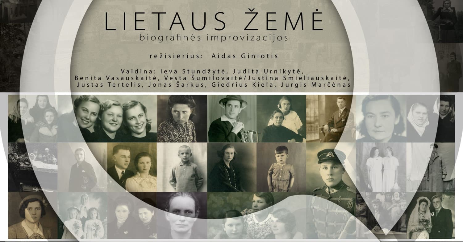 Biografinės improvizacijos Lietaus žemė Rež. A. Giniotis