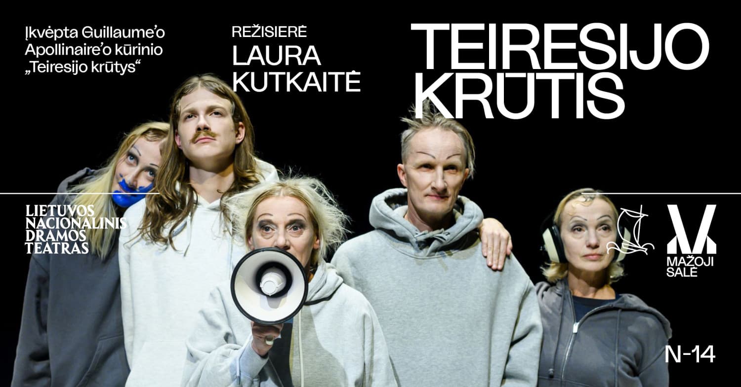 Laura Kutkaitė ir aktoriai. TEIRESIJO KRŪTIS, rež. Laura KUTKAITĖ