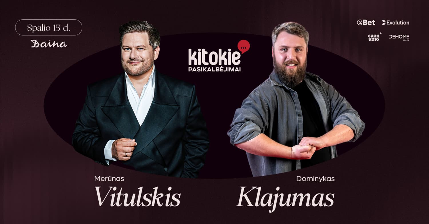 "Kitokie pasikalbėjimai" su Dominyku Klajumu